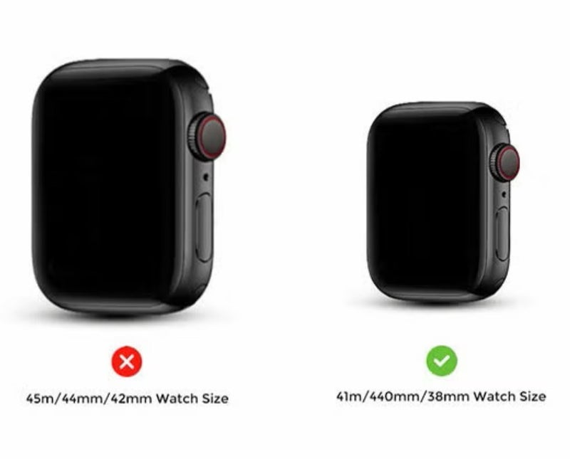 Watch Silicone Watch Band Compatible with Apple Watch 38mm 40mm 41mm – Soft Sport Replacement Strap for Apple Watch Series SE, Series 9/8/7/6/5/4 – Black - Image 3